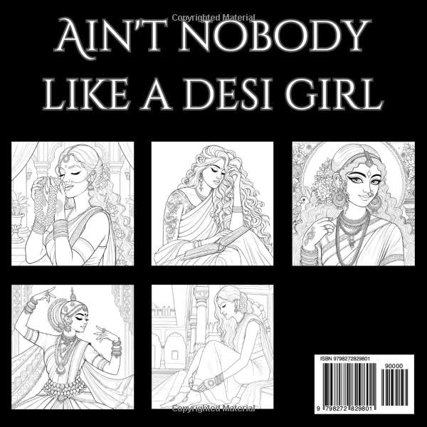 Coloring Book for Desi Girls - Image 2
