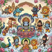 Dashavatar Coloring Book
